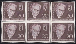 BERL 198 postfrisch 6er-Block