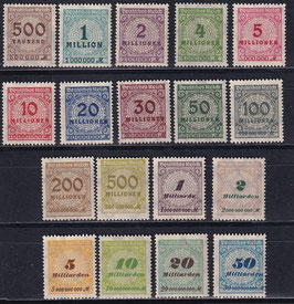 DR 313A-330A postfrisch