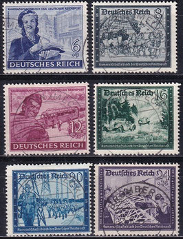 DR 888-893 gestempelt