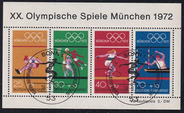 BRD Block 8; 734-737 gestempelt ESST "BONN"