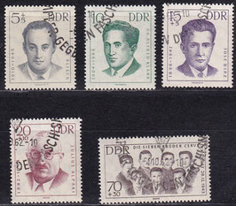 DDR 918-922 philat. Stempel