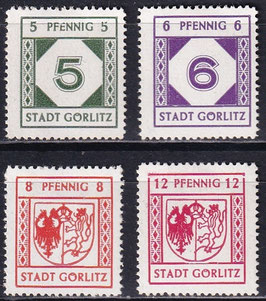 LOK-Görlitz 9x-12x ungebraucht mit Falz