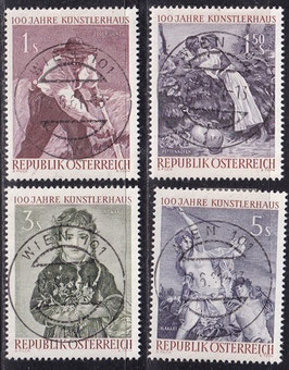 AT 1087-1090 gestempelt