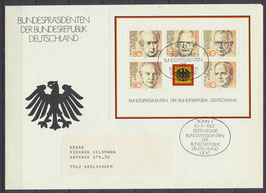 BRD Block 18; 1156-1160 auf FDC (Gro?brief)