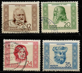 DDR 311-314  philat. Stempel (1)