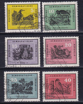 DDR 698-703 philat. Stempel