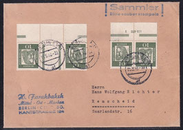 BERL-B K3HAN  portogerechter Brief