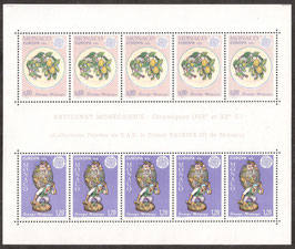 MC Block 10     1230-1231 postfrisch