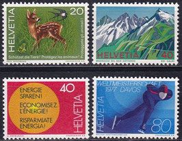CH 1079-1082 postfrisch