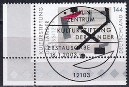 BRD 2308 gestempelt ESST mit Eckrand links unten