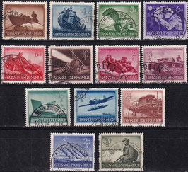 DR 873-885 gestempelt