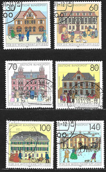 BRD 1563-1568 gestempelt (2)