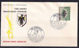 BRD-FDC 292 Ersttagsbrief