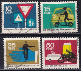 DDR 1169-1172 philat. Stempel