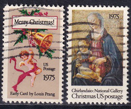 USA 1189-1190  gestempelt