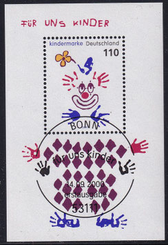 BRD Block 53; 2134 gestempelt ESST "BONN"