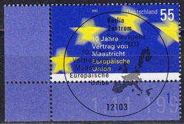 BRD 2373 gestempelt ESST mit Eckrand links unten