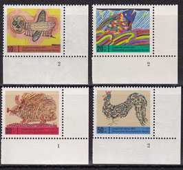 BERL 386-389 postfrisch mit Eckrand rechts unten (FN)