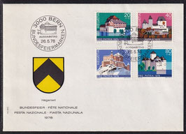 CH-FDC 1130-1133 Ersttagsbrief