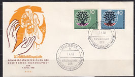 BRD-FDC 326-327 Ersttagsbrief