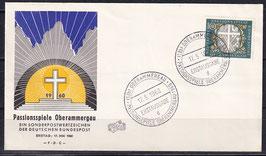 BRD-FDC 329 Ersttagsbrief
