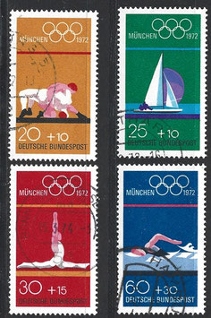 BRD 719-722 gestempelt (2)