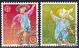 CH 1391-1392 gestempelt