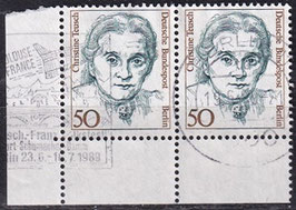 BERL 770 gestempelt waagrechtes Paar mit Eckrand links unten