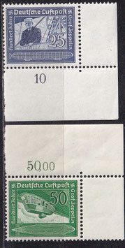 DR 669-670 postfrisch mit Eckränder