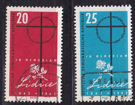 DDR 891-892 philat. Stempel