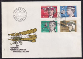 CH-FDC 1090-1093 Ersttagsbrief