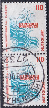 BRD 2009 A gestempelt senkrechtes Paar