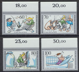BERL 868-871 postfrisch mit Bogenrand oben