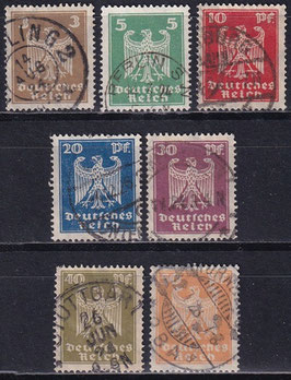DR 355-361 gestempelt