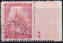 W2BM 68 Pl-St. mit 2 Sternchen gestempelt