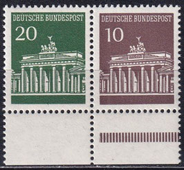 BRD W27 postfrisch mit Bogenrand (MH13)