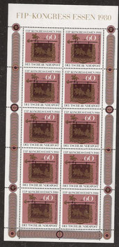 BRD 1065 postfrisch Kleinbogen