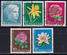 CH 803-807 gestempelt