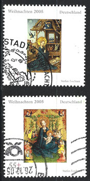 BRD 2492-2493 gestempelt
