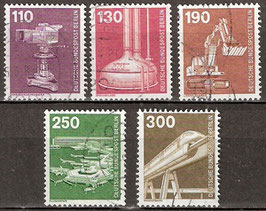 BERL 668-672 gestempelt