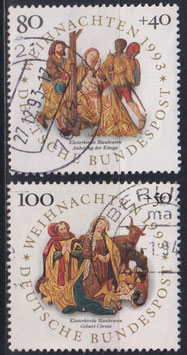 BRD 1707-1708 gestempelt