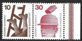 BRD W29 postfrisch mit Rand (MH16)
