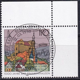 BRD 1978 gestempel ESST mit Eckrand rechts oben