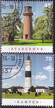 BRD 3252-3253 gestempelt