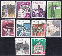 CH 1003-1012 postfrisch