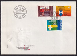 FDC 1109-1111 Ersttagsbrief