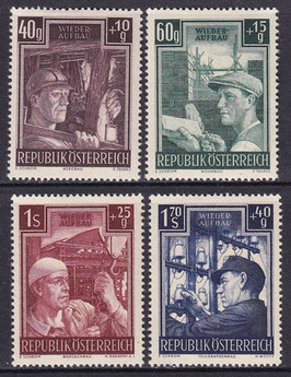 AT 960-963 ungebraucht mit Falz