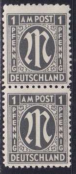 BIZO 16 postfrisch senkrechtes Paar
