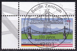 BRD 2345 gestempelt ESST mit Eckrand links oben