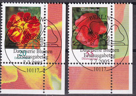 BRD 2471-2472 gestempelt mit ESST mit Eckrand rechts unten